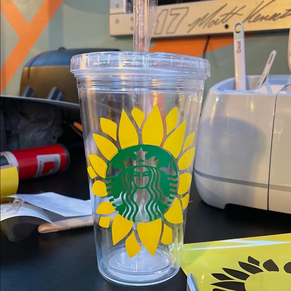 Starbucks sunflower cup